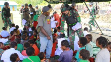 Homeyo Papua Aman, Koops Habema Gelar Papua Pintar di Sekolah Lapangan Pogapa